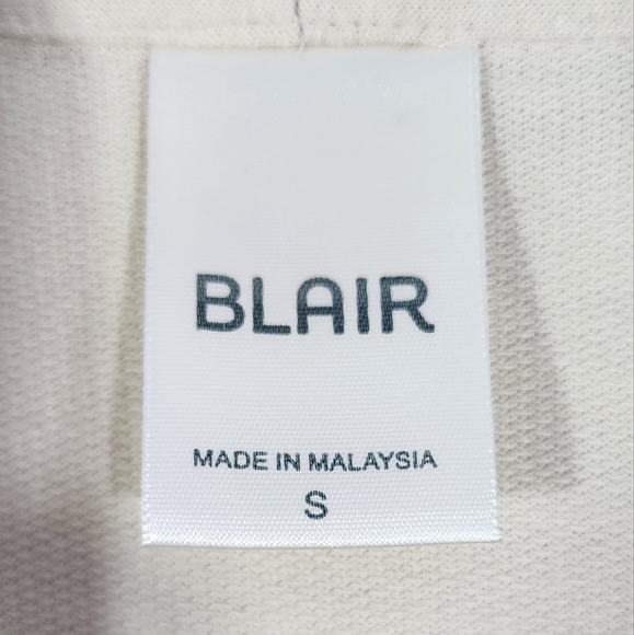 Blair Women's Sweater Cardigan Small Cream Cardinal Floral Embroidery - Picture 3 of 4